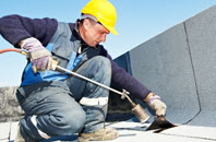 Wormelow Tump felt roofing